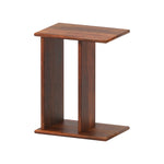 Load image into Gallery viewer, C-Shaped Solid Wood Side Table
