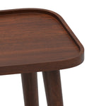 Load image into Gallery viewer, Minimalist Walnut Side Table