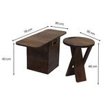 Load image into Gallery viewer, Folding Stool With Table stand