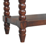 Load image into Gallery viewer, Vintage-Inspired Wooden Bench with Leather Seat and Storage Drawers