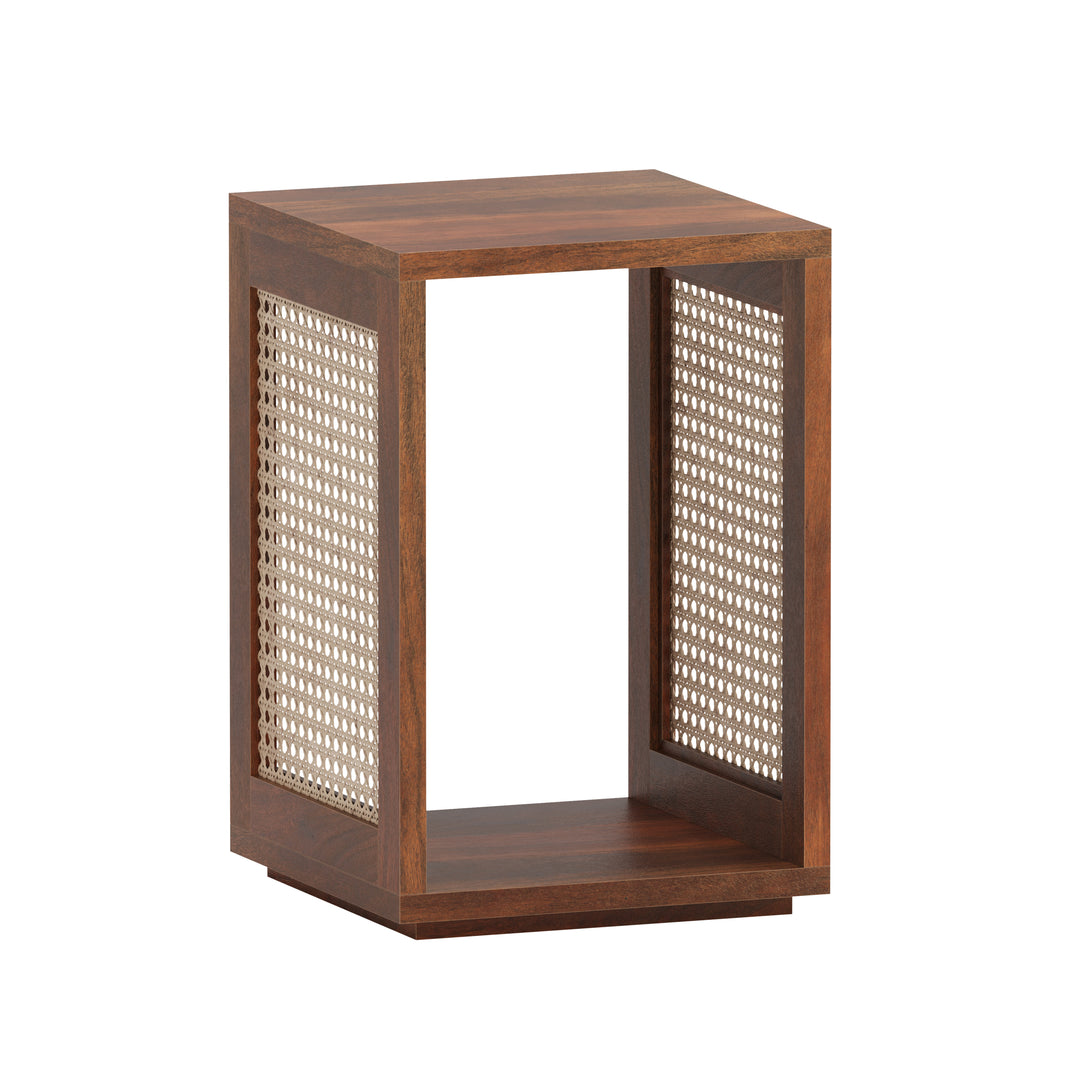 Rattan End Table