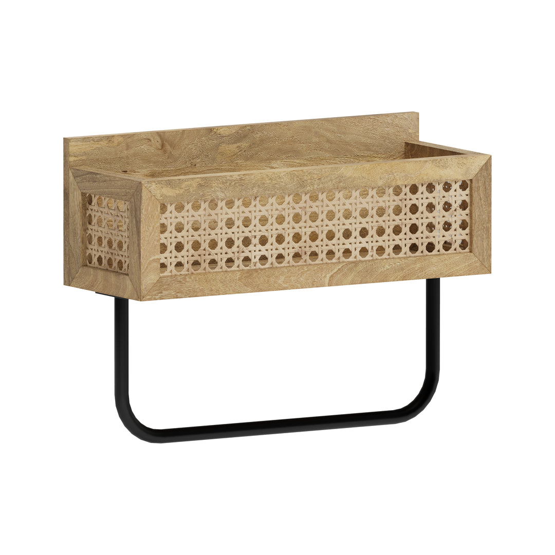 Rattan Towel Rail