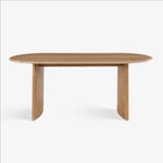 Load image into Gallery viewer, Serene Oval Dining Table in Natural Wood
