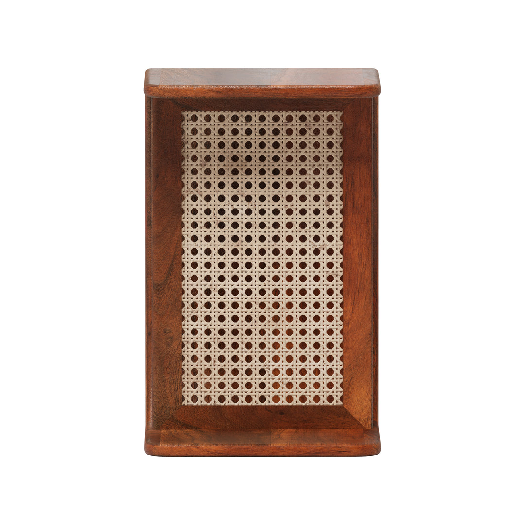 Versa Cane Wood Table