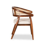 Load image into Gallery viewer, Chic Rattan and Wood Accent Chair
