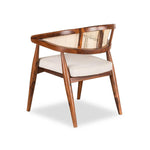 Load image into Gallery viewer, Chic Rattan and Wood Accent Chair
