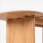 Load image into Gallery viewer, Serene Oval Dining Table in Natural Wood
