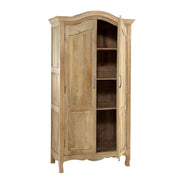 Vintage Crest Solid Wood Wardrobe