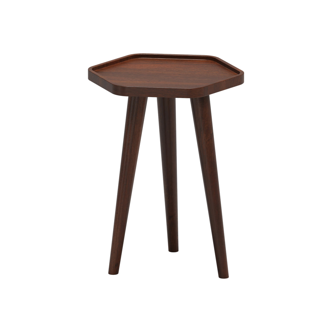Minimalist Walnut Side Table