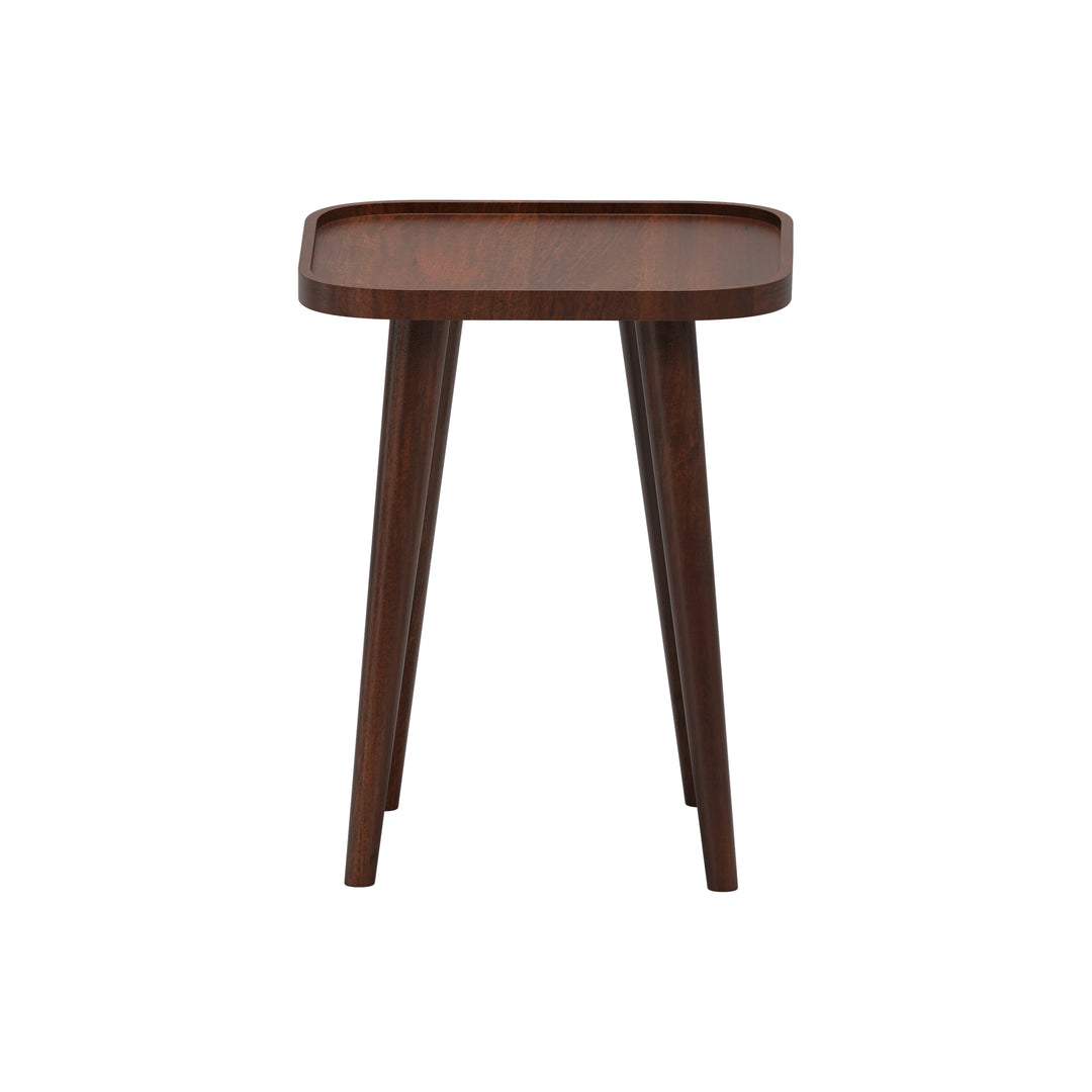 Minimalist Walnut Side Table