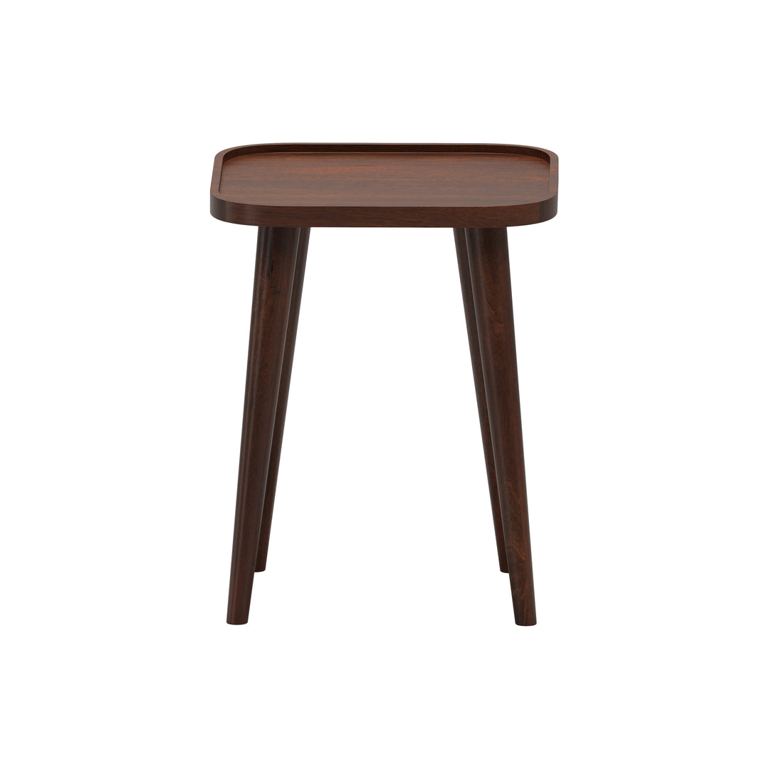 Minimalist Walnut Side Table
