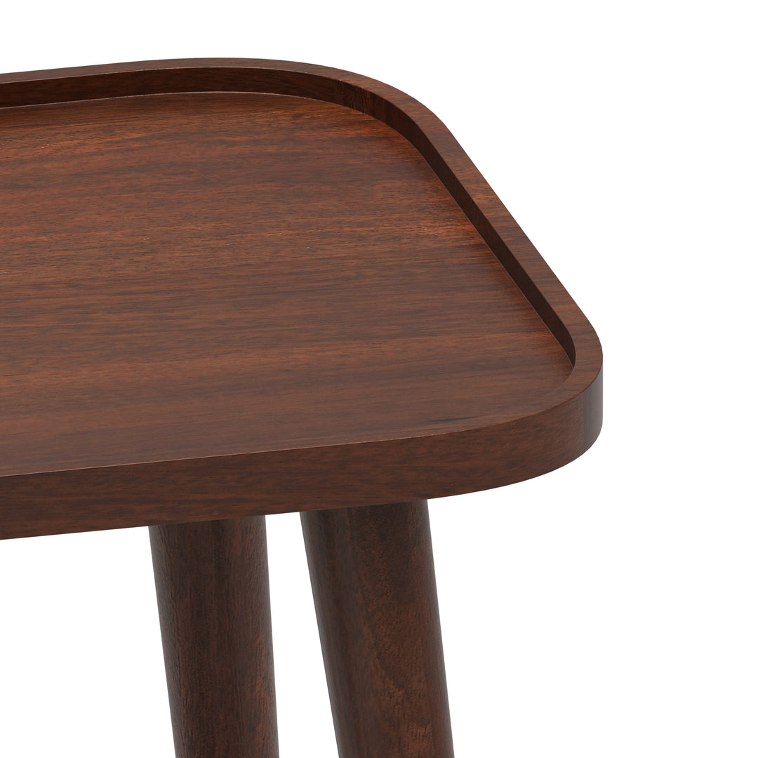 Minimalist Walnut Side Table