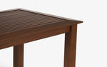 Load image into Gallery viewer, Classic Wooden Dining Table with Slatted Top
