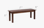 Load image into Gallery viewer, Elegant Wooden Outdoor Dining Set with 4 Armchairs and Bench
