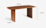 Load image into Gallery viewer, Elegant 6-Seater Wooden Dining Table Set with Upholstered Chairs
