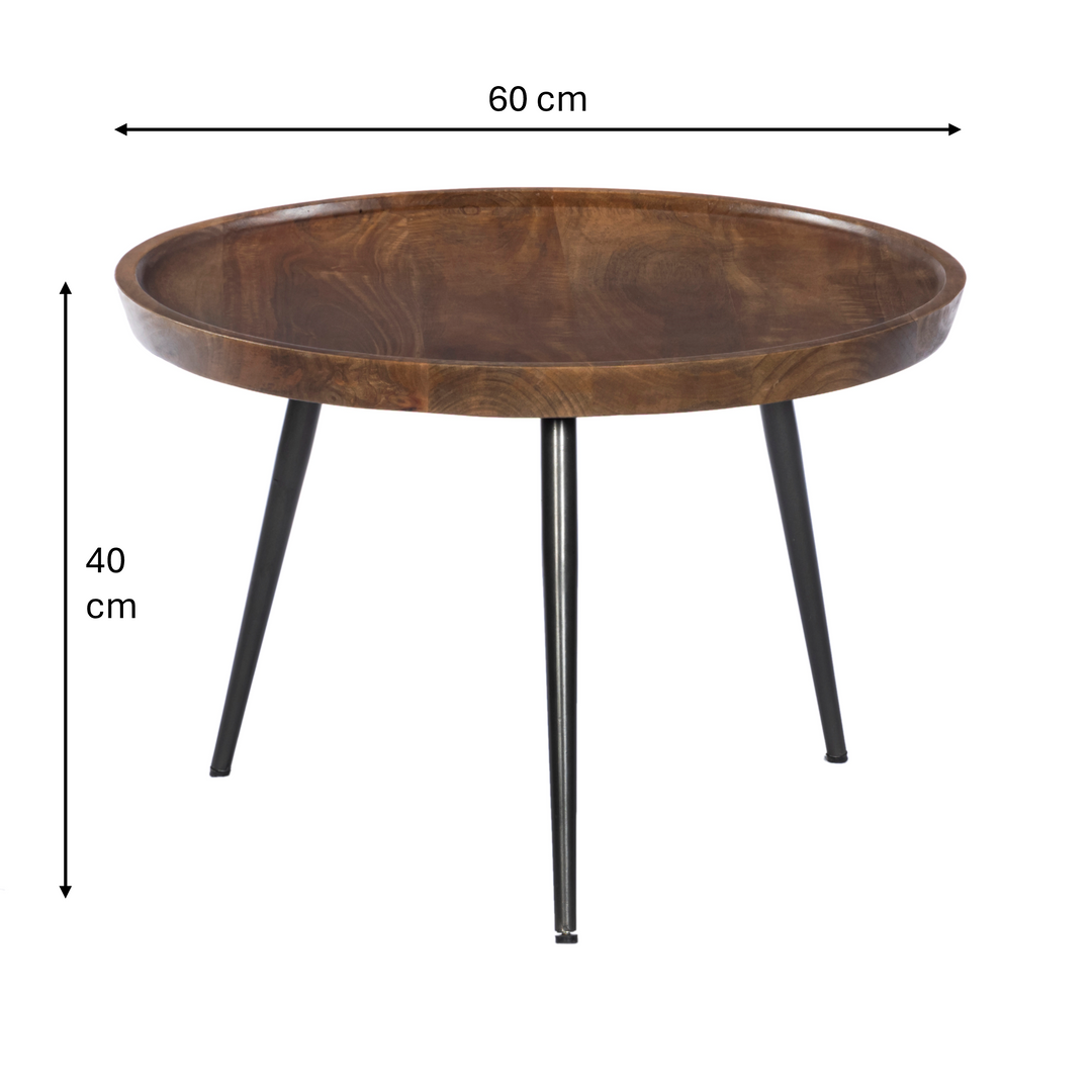 Pencil Solid Wood Nesting Coffee Table Set