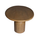 Load image into Gallery viewer, Sculpted Solid Wood Round Dining Table with Artistic Pedestal Base
