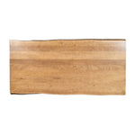Load image into Gallery viewer, Contemporary Live Edge Dining Table with Geometric Metal Base
