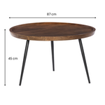 Load image into Gallery viewer, Pencil Solid Wood Nesting Coffee Table Set
