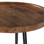 Pencil solid wood End table