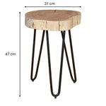 Load image into Gallery viewer, Single Log Side Table
