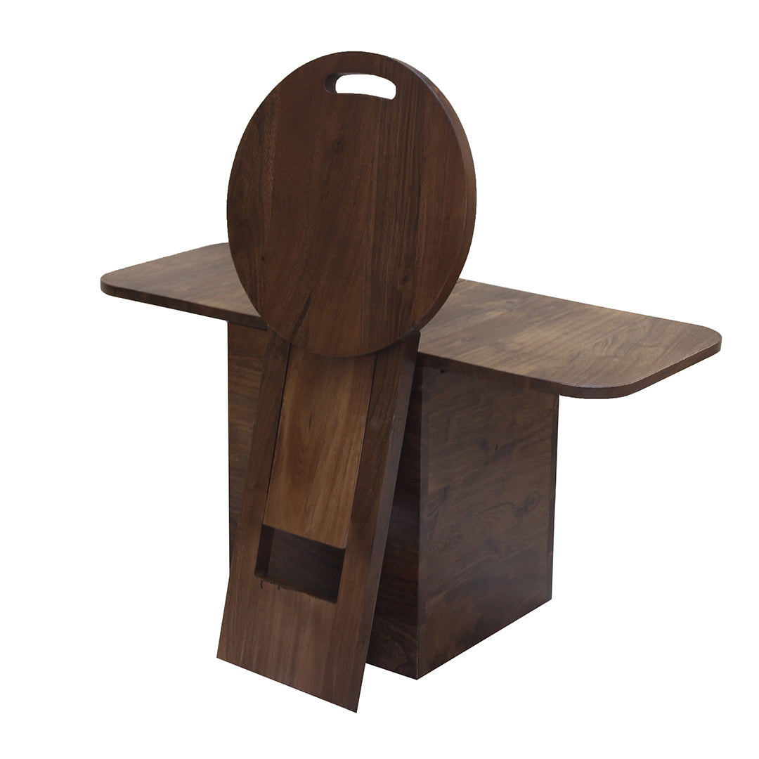 Folding Stool With Table stand