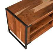 Industrial Fusion Wood and Metal Sideboard