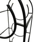 Load image into Gallery viewer, Vertical Iron &amp; Wood Wine Rack – 3 Bottle Holder
