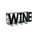 Load image into Gallery viewer, Wall-Mounted Wine Rack with Glass Holder

