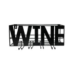 Load image into Gallery viewer, Wall-Mounted Wine Rack with Glass Holder
