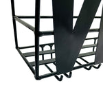 Load image into Gallery viewer, Wall-Mounted Wine Rack with Glass Holder
