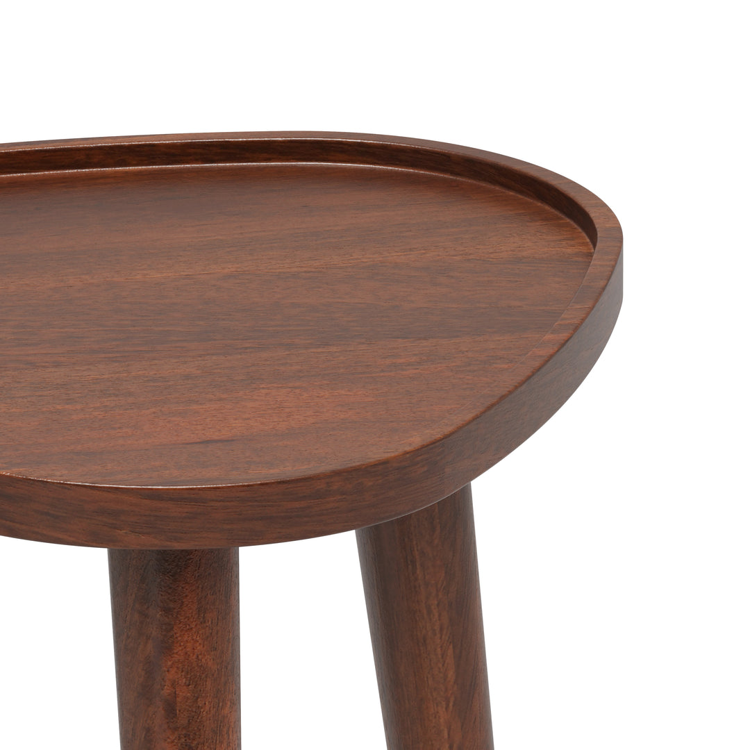 Minimalist Walnut Side Table