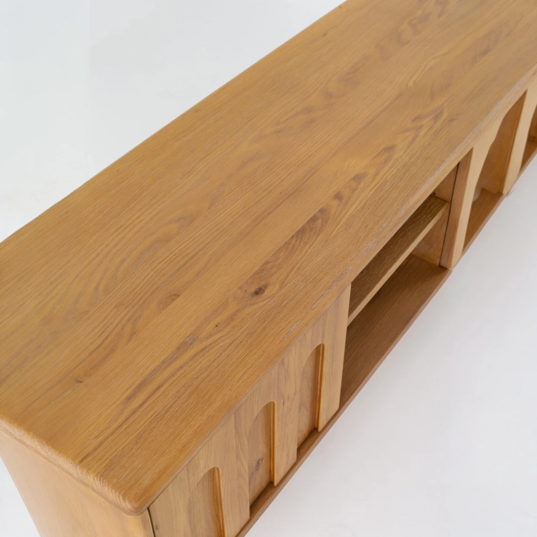 Cedarwood Contemporary TV Stand