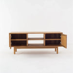 Load image into Gallery viewer, Cedarwood Contemporary TV Stand
