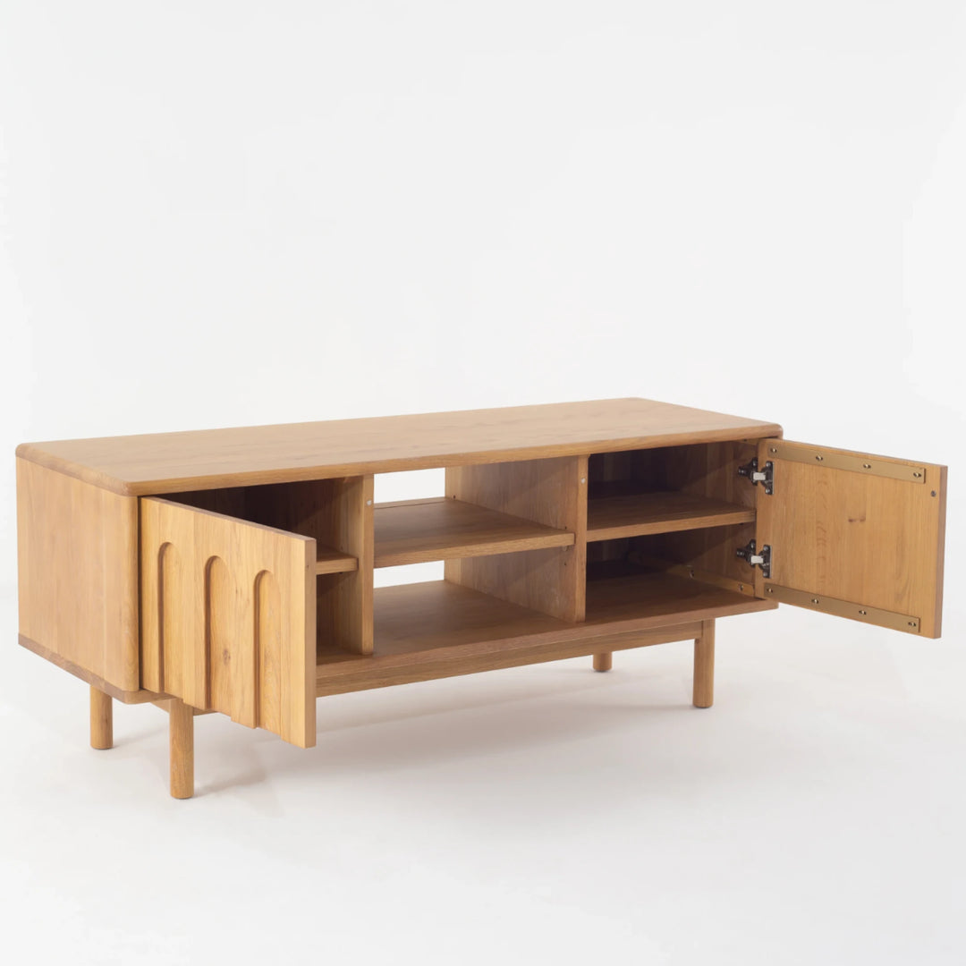 Cedarwood Contemporary TV Stand
