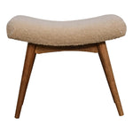 Load image into Gallery viewer, Upholstered Bench with Wooden Legs
