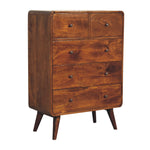 Load image into Gallery viewer, Classic Mid-Century Wooden Chest of Drawers
