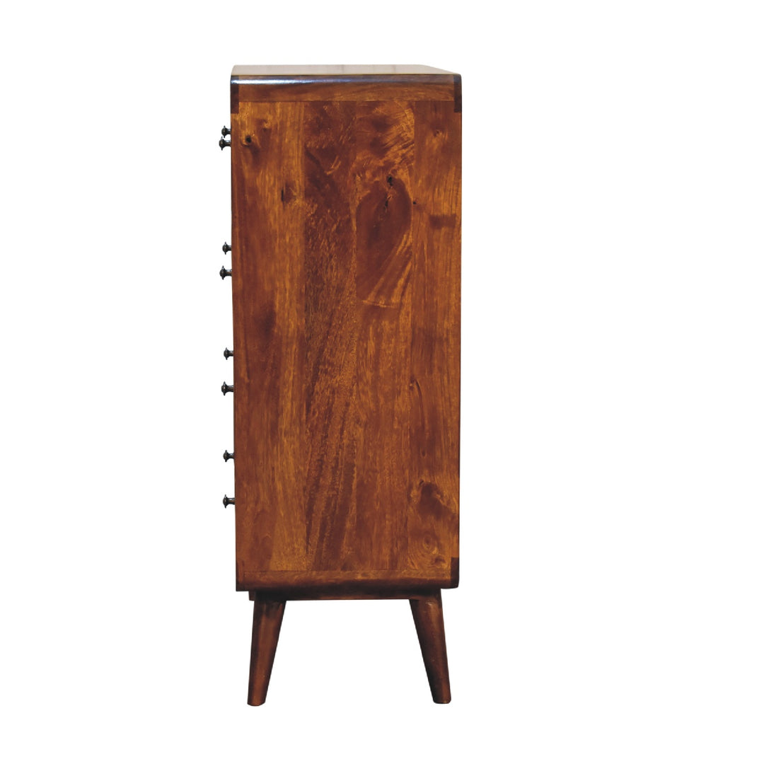 Classic Mid-Century Wooden Chest of Drawers