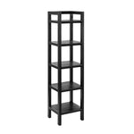 Load image into Gallery viewer, Slim Solid Wood 5-Tier Book Shelf
