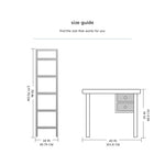 Load image into Gallery viewer, Slim Solid Wood 5-Tier Book Shelf

