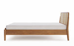 Load image into Gallery viewer, Cane-Back Wooden Bed Frame
