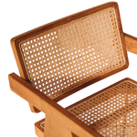 Load image into Gallery viewer, Chandigarh Chair – Natural Wooden Armchair with Handwoven Detailing
