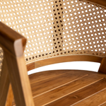 Load image into Gallery viewer, Modern Rattan Accent Chair
