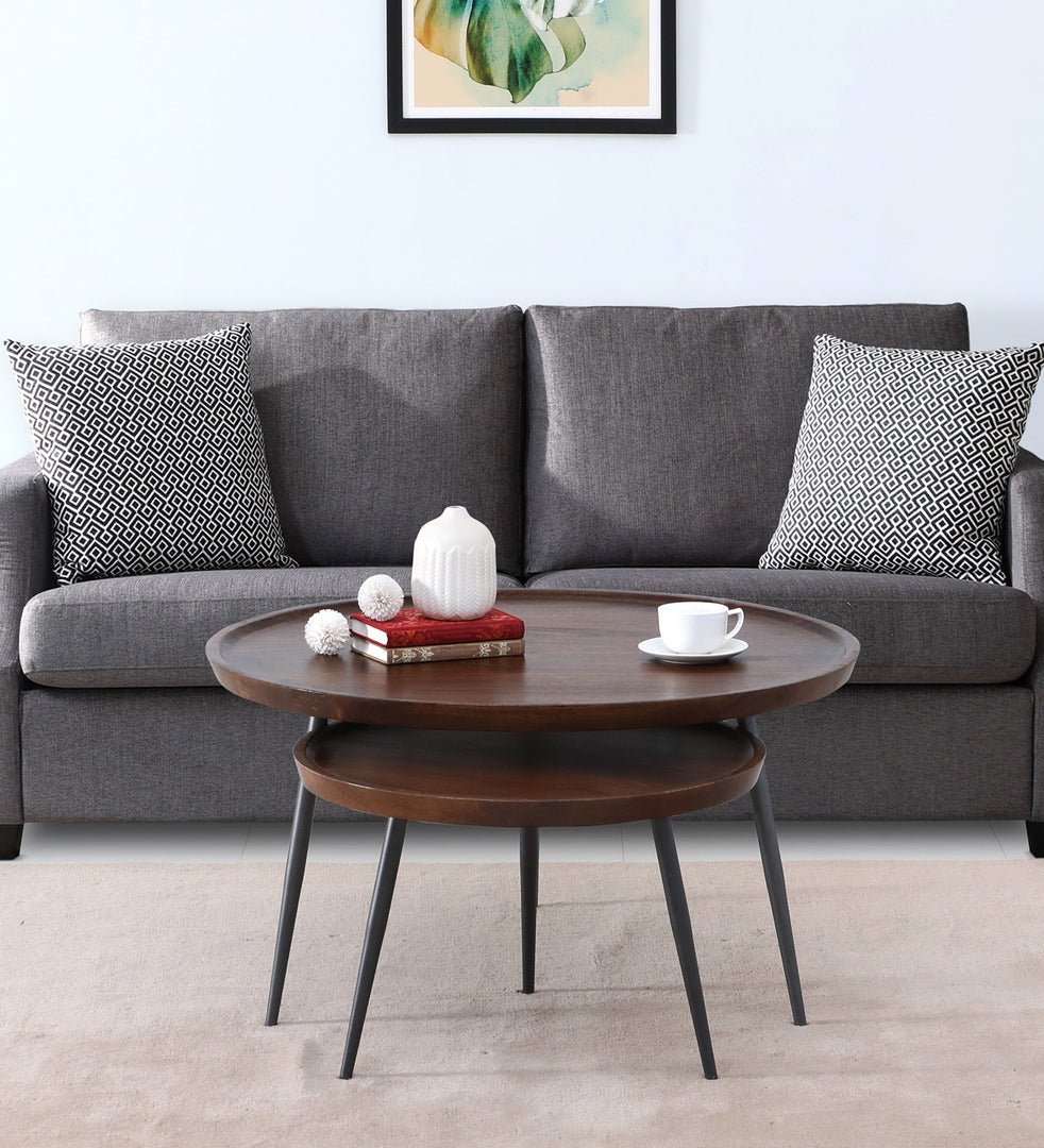 Pencil Solid Wood Nesting Coffee Table Set